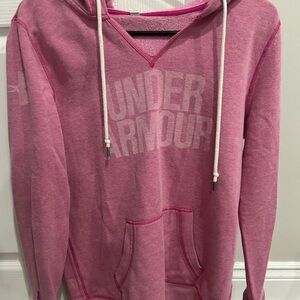 Under Armour Women's Pink Hoodie. Breast Cancer. Size small.